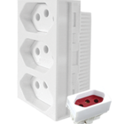 Módulo 3 Tomadas 2p+t 10a - Ilumi