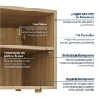 Módulo 70x40 2 Gavetas Frame Cabecasa Madeiramadeira Acácia