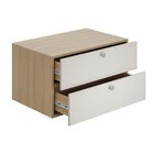 Módulo 70x40 2 Gavetas Frame Cabecasa Madeiramadeira Acácia/a