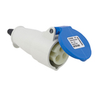 Módulo Acoplamento Industrial 220V 2+T 16A Azul Newkon Steck