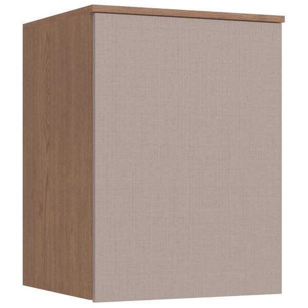 Módulo Aéreo 1 Porta Requinte+ 100% Mdf Macadâmia/duna Line