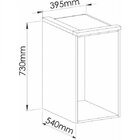 Modulo Aéreo 1 Porta  elegance  Níquel/níquel