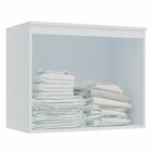 Módulo Aéreo 2 Portas Requinte+ 100% Mdf Branco Line/macadâmia