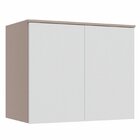 Módulo Aéreo 2 Portas Requinte+ 100% Mdf Duna Line/branco Line