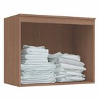 Módulo Aéreo 2 Portas Requinte+ 100% Mdf Macadâmia/branco Line