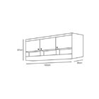 Módulo Aéreo 3 Portas Eloísa  Branco