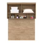 Módulo Aéreo Para Cama De Casal Com Painel Mdf Lotus Belmax C