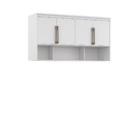 Módulo Aéreo Para Cama Queen Mdf Lotus Belmax Branco