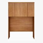 Modulo Aéreo Safira Casal Em Mdf Com 4 Portas Cumaru