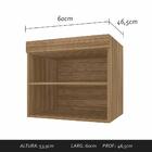 Módulo Armário Nicho 0,60 Joker Boreal - Móveis Arapongas