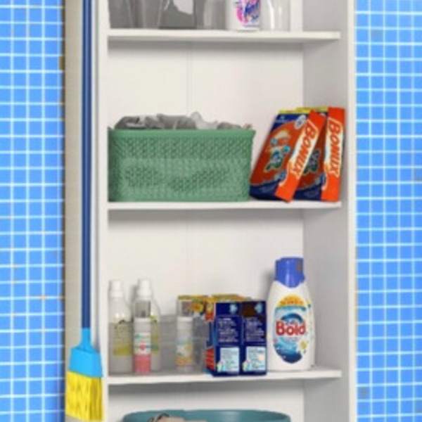 Módulo Balcão Organizasor Branco Organizador De Roupas