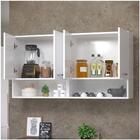 Módulo Balcão Suspenso Aéreo 4 Portas Branco