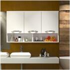 Módulo Branco Aéreo Lindo Com 3 Portas Para Lavabo