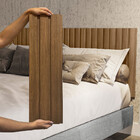 Módulo Cabeceira Ubatuba Ripado Mdf 66x40cm Linea Brasil