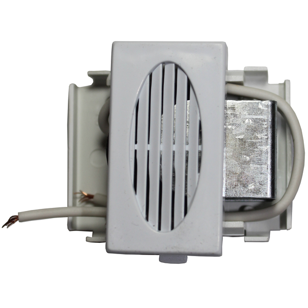 Módulo Campainha Cigarra Branco Brilhante Madrid Lexman