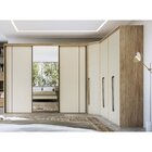 Módulo Canto 45º Com 1 Porta Modulada Carvalho/off White