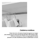 Modulo Canto Closet 2 Portas Setiba Rimo Branco