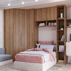 Modulo Canto Closet 2 Portas Setiba Rimo Freijo