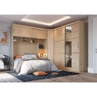 Módulo Canto Oblíquo 1 Porta Classic Nogueira