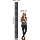 Módulo Cantoneira 6 Prateleiras Requinte+  Macadâmia