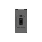 Módulo Carregador USB Tipo C 1,5A Cinza Pial Plus+ Legrand