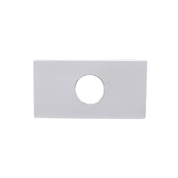 Módulo Cego com Furo Branco Dicompel