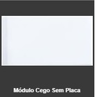 Modulo Cego Pezzi Linha 50.000 Branco 2 Peças 50050