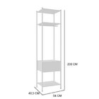 Módulo Closet 1 Gaveta Oxford 540a  Artefamol