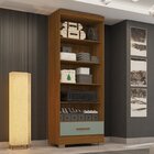 Módulo Closet 1 Gaveta Para Quarto Espresso Móveis Cinamomo/v