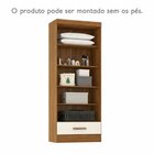 Módulo Closet 1 Gaveta Smart Versatile Espresso Móveis Cinamo