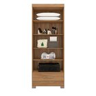 Módulo Closet 1 Gaveta Smart Versatile Espresso Móveis Cinamo