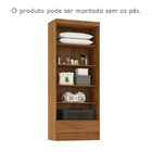 Módulo Closet 1 Gaveta Smart Versatile Espresso Móveis Cinamo