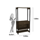 Módulo Closet 1 Gaveta Twister Tcil