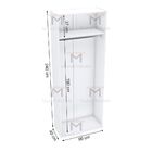 Módulo Closet 2,40a  Cabideiro M251.b (closet, Loja, Casa)