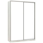 Módulo Closet 2 Portas de Correr 3 Gavetas com Colméia Branco Mat Prime Plus Luciane