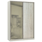 Módulo Closet 2 Portas de Correr 3 Gavetas com Colméia Legno Crema Prime Plus Luciane