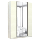 Módulo Closet 4 Portas 3 Gavetas com Colméia Kashmir Prime Plus Luciane