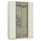 Módulo Closet 4 Portas 3 Gavetas com Colméia Kashmir Prime Plus Luciane
