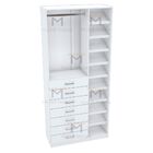 Módulo Closet 7 Gavetas M461.b (sapateira E Gaveteiro)