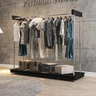 Módulo Closet Arara Expositor Rodizio Aço Cromado Preto