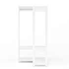 Módulo Closet Branco 180x90,6x90,2cm Rivera Politorno