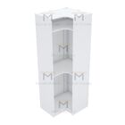 Módulo Closet Cabideiro De Canto 100% Mdf A 2,00 M472.b (casa)