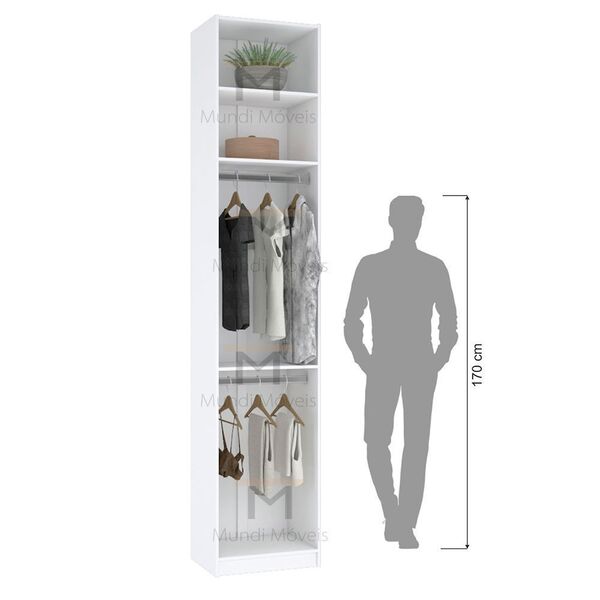 Módulo Closet Cabideiro Duplo A270xl55xp40 M412.b | Leroy Merlin