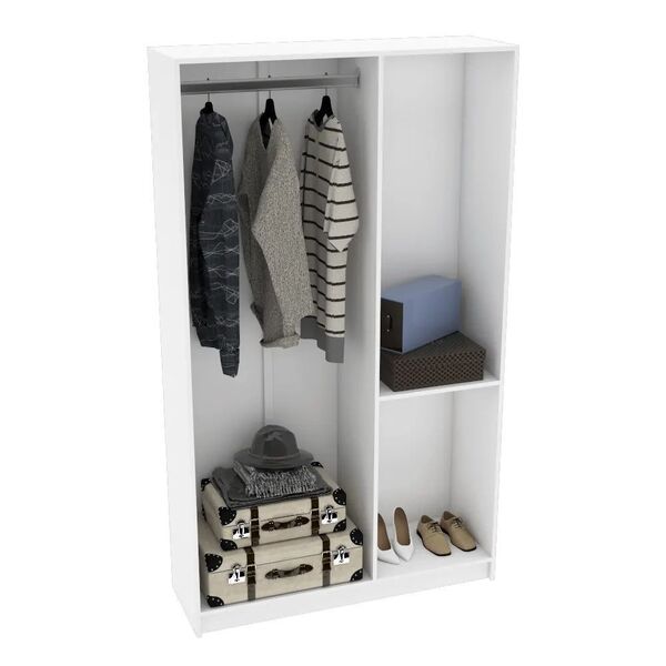 Modulo Closet Cabideiro E Prateliera M143.2021.b Loja