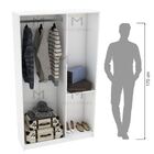 Modulo Closet Cabideiro E Prateliera M143.2021.b Loja