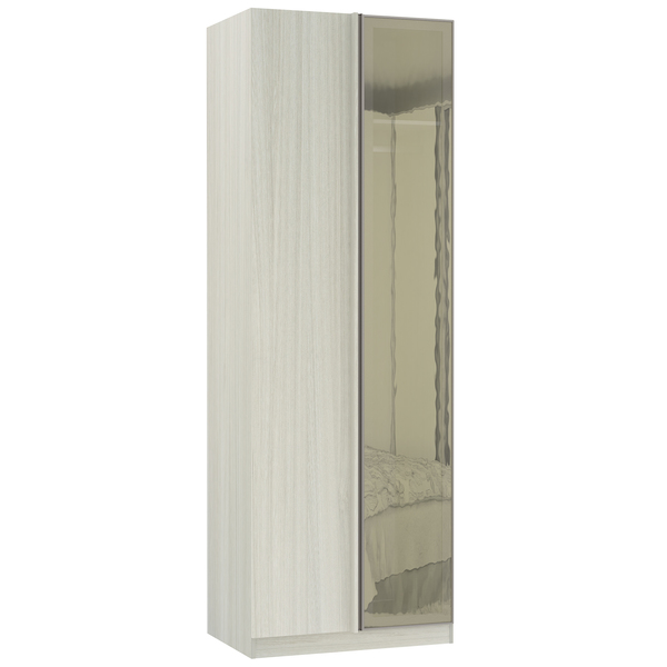 Módulo Closet Canto Reto 1 Porta Reflecta Prime Plus Luciane