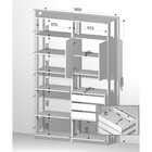 Módulo Closet Com 2 Peças Be Mobiliario