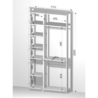 Módulo Closet Com 2 Peças Be Mobiliario