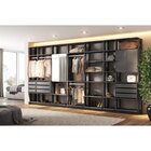 Módulo Closet Com 5 Prateleiras Clothes 410  Grafite