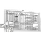 Módulo Closet Com 7 Peças Be Mobiliario